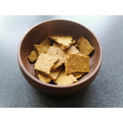Crackers graines et sel jaune