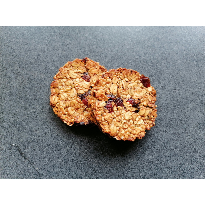 Cookie graines/céréales et cranberries Cookie graines/céréales et cranberries